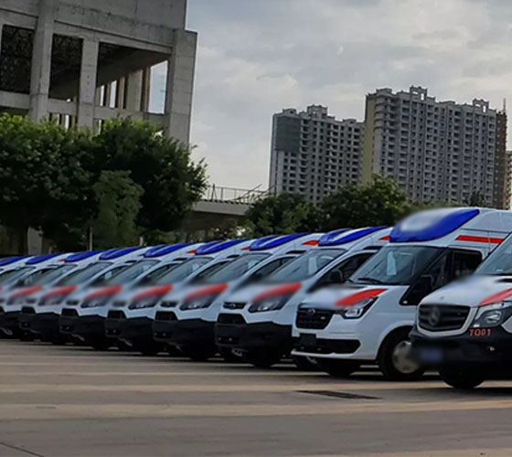 赵县服务车队展示